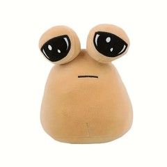 4 Styles Cute Alien Pou Plush Toy Soft Stuffed Doll Kids Gift Home Decor