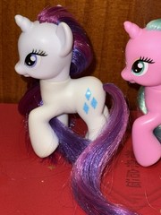 My little pony g4 brushable, Rarity & Sweetie swirl duo, MLP