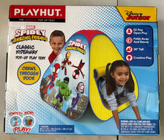 New Disney Jr Marvel Spidey and his Amazing Friends Original Pop-Up Play Tent