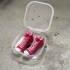 ATS-CON-PK: 1/12 casual Sneakers & ankle adapters w/ box for 6″ figure – Pink