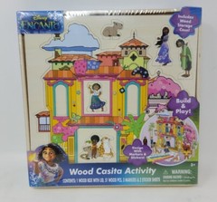 Tara Toys Disney’s Encanto: Wood Casita Activity Set – Building & Decorating Set