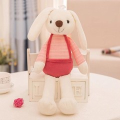 1pc,40CM Colorful Long Ear Rabbit Plush Toy Children’s Christmas Birthday Gift
