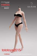 YM506 1/6 Sexy Girl Lady 12″ Female Action Figure Body Hands Foot Detail Dolls