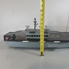 Vintage 2001 Hasbro GI Joe USS Saratoga Aircraft Carrier w/ 8 Planes NOT WORKING
