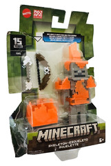 Minecraft 15 Years Skeleton with Flames, Bow & Arrow 3.5″ Figure 6C