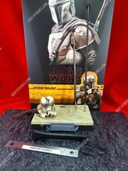 Hot Toys TMS007 Star Wars Mandalorian 1/6 figure’s base stand diorama only