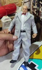 PB-SUIT-WWE-GRY: 1/12 custom Grey fabric Suit for 7″ WWE muscular body