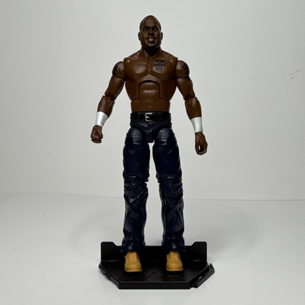 Extremely RARE WWE Elite 6 Shad Gaspard 2010 Action Figure Great Condition