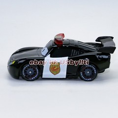 Disney Pixar Cars Sheriff Lightning McQueen Police Diecast 1:55 Metal Car Toy