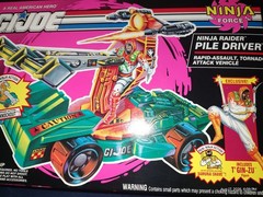 NEW FACTORY SEALED BOX G IJOE NINJA RAIDER PILE DRIVER WITH T’Gin-zu MISB L@@K