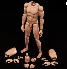MX02-B 1/6 Europe Skin Male Super Flexible Joint Body 12” Action Figure Doll