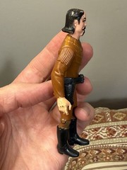 Vintage 1975 Excel Legends of the West Buffalo Bill Figure With Hat and Gun 4”