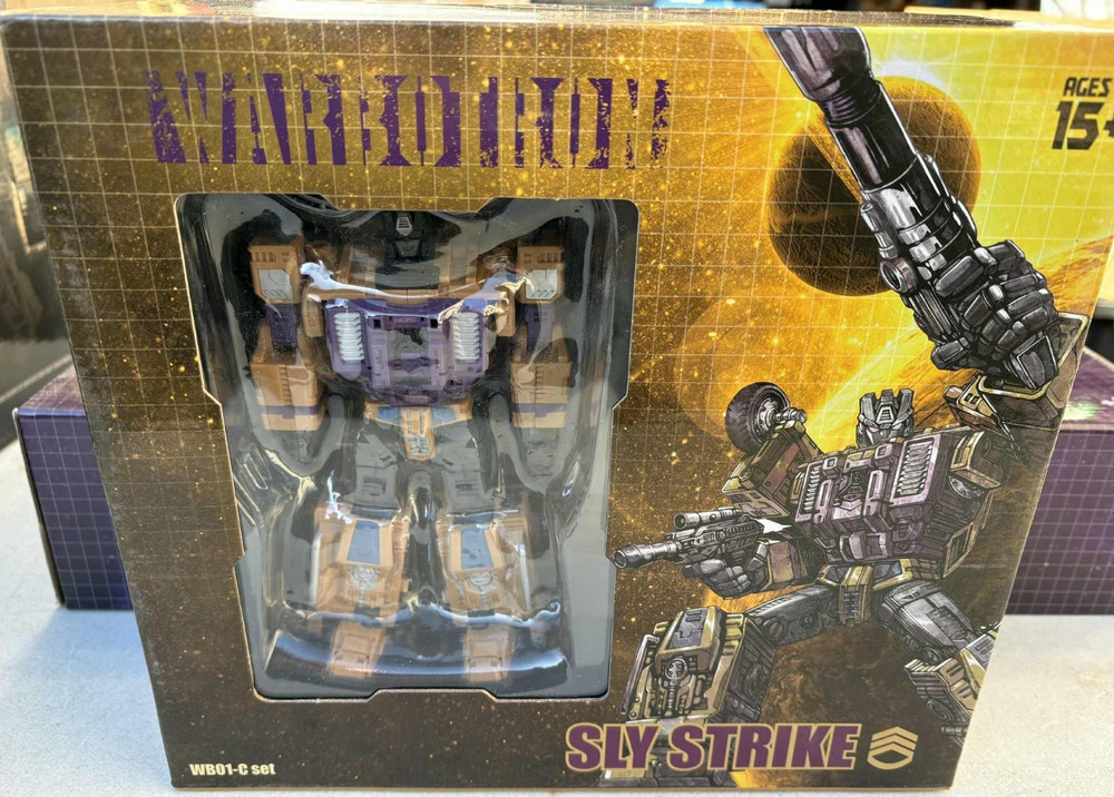 WARBOTRON WB01-C SLY STRIKE Figures NIB !!