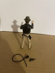 Vintage Raiders Of The Lost Ark 1982 Indiana Jones With Pistol And Whip