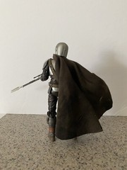 Wired Cape FOR Black Series 6in Mandalorian (Long) CAPE ONLY