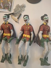 McFarlane Toys DC Batman who Laughs & 3 Robins Of Earth-22 Complete