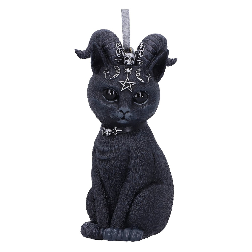 Nemesis Now Cult Cuties Pawzuph Hanging Ornament 10cm, Resin, Black, Scarily …