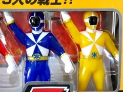 Bandai Power Rangers Kyuukyuu Sentai Lightspeed Rescue GoGoFive 5 sets Figure A