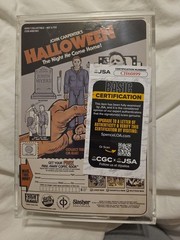Halloween by Fright-Rags Michael Myers Signed Nick Castle Action Figure CGC JSA