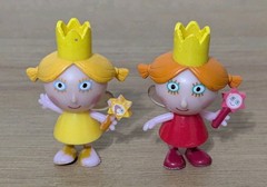 BEN & HOLLYs Little Kingdom Poppy Daisy Twins Royal Figures Wings Wands Jazwares