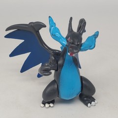 Pokémon MEGA CHARIZARD X 2″ Blue Figure Evolution TOMY Nintendo Left Arm Missing