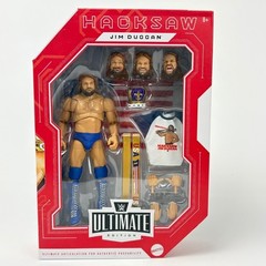 Mattel WWE Ultimate Edition Hacksaw Jim Duggan Legends Figure NEW In Hand!