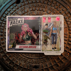 Vitruvian H.A.C.K.S. Zombie Land Complete Set Diorama and 10 Z-Series Action