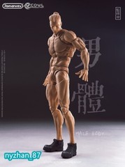 Romankey X COWL 1/12 Yellow Flexible 6″Action Figure Male Strong Joint Body&Head
