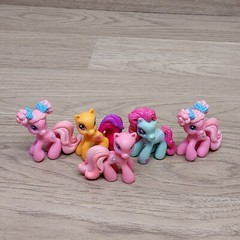 My Little Pony Hasbro Assorted Lot of 16 Various Sizes & Colors of Equine Ponies