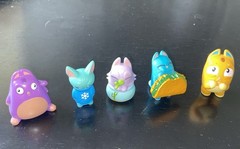 Lost Kitties Lot Of 4 Kitties + Accessories Hasbro