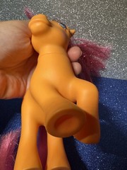 My Little Pony – Candy Kisses – G1 – 1984 – tail not centered RARE mold!