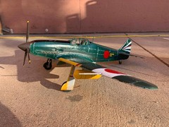 1:18 scale Kawasaki Ki-61 “Tony” Model Kit-Disassembled and Unpainted