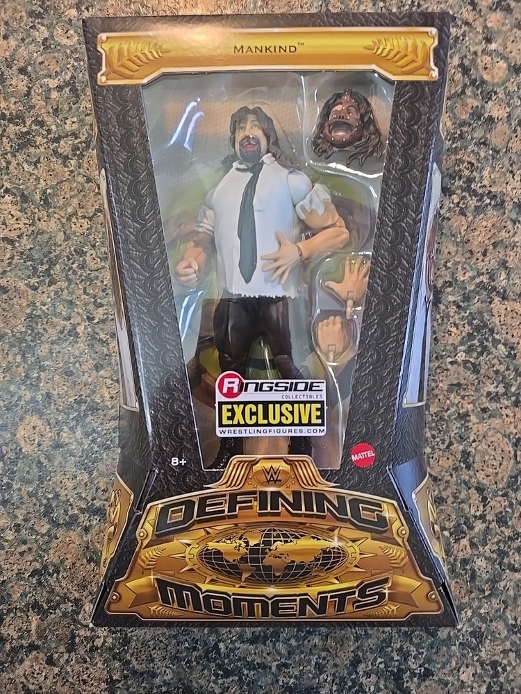 WWE Ringside Exclusive Defining Moments Mankind Brand New Sealed
