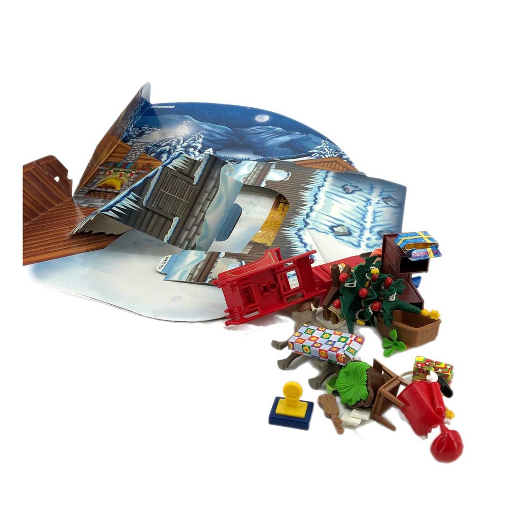 Blue Playmobil Advent Calendar Post Office Doll Playset | Fun for Any Season