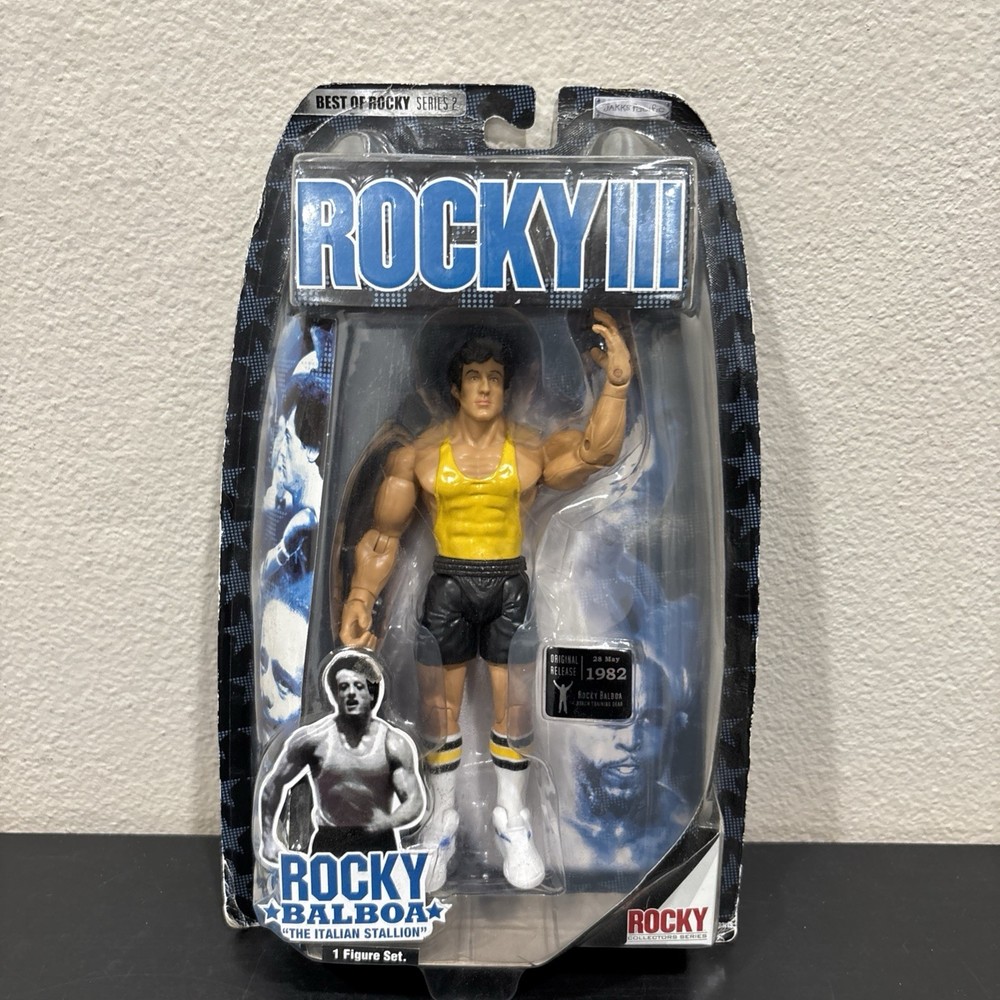 ROCKY III: Balboa Beach Training Gear Sylvester Stallone 2007 JAKKS Pacific
