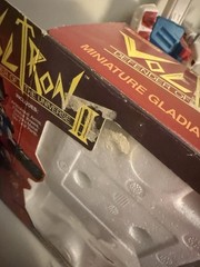 Bandai Gamma Gladiator Albegas Voltron 2 II Godaikin 1984 Vintage Red And Black