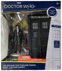 Doctor Who Second Dr&Black TARDIS from The War Games Action Figure Set New READ
