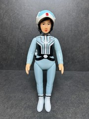M1GO 1997 Ultraseven Anne Yuri Removable Helmet Sofubi 9″ Soft Vinyl Figure