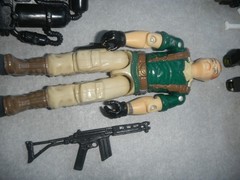 1980s 1990s G.I. GI Joe Accessories Weapons Action Figures Vintage ARAH 3.75 Lot