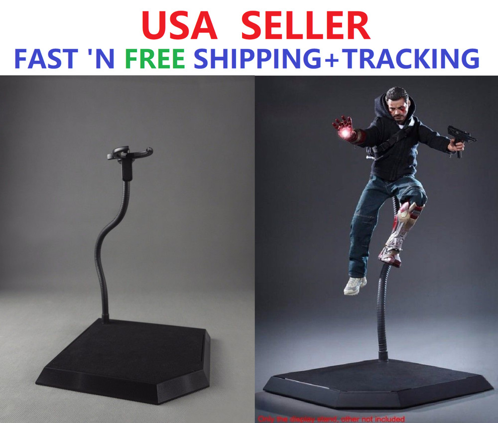 Dynamic Stand For 1/6 Scale Action Figure Hot Toys Phicen Display SHIP FROM USA