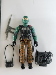 Vintage 1986 Beach Head & Accessories G.I. GI Joe COMPLETE Figure 3.75