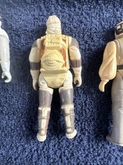 4 Each Vintage 1980 Kenner Star Wars Figures Hong Kong See Pictures For Cond