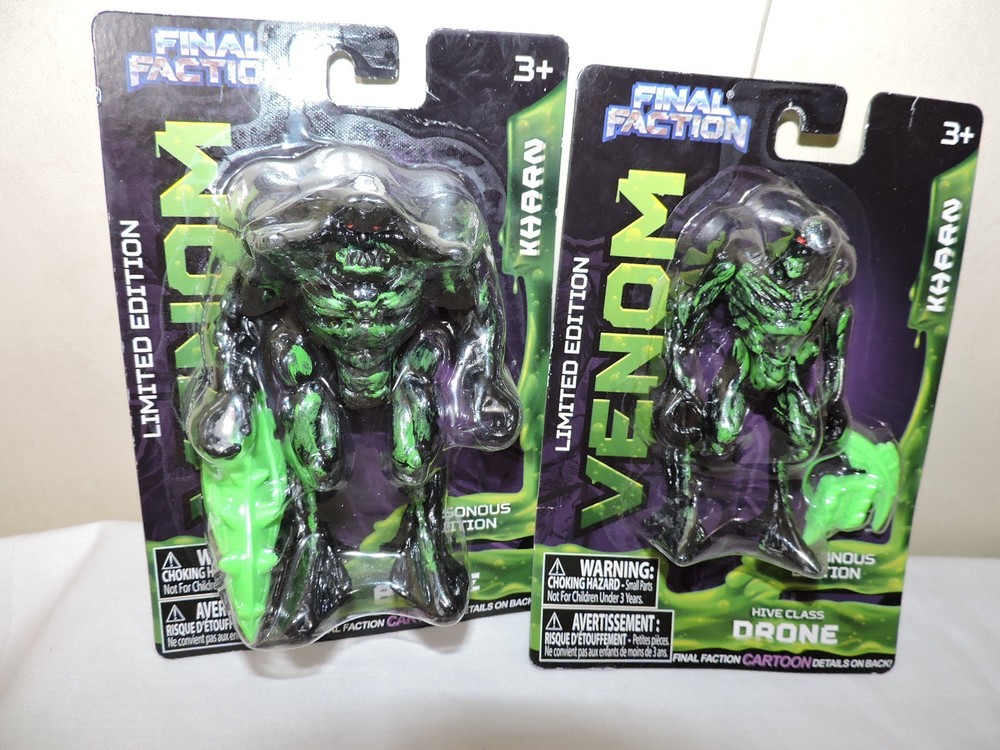 Final Faction Kharn Venom Poisonous Edition Drone and Brute Figures New