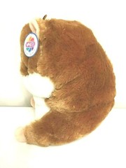 Giant Large Hamster Plush 13” Soft Stuffed Animal Brown Toy by Nanco. NEW