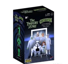 The Twilight Zone Glow in the Dark Action Figure Set of 6 Tina Gremlin Kanamit