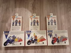 BIKER MICE FROM MARS – THROTTLE, VINNIE, MODO, + All Bikes! Nacelle – CIB