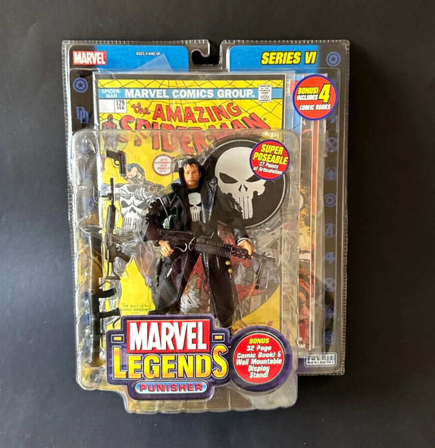 Marvel Legends Series VI Punisher Thomas Jane Figure ToyBiz 2004
