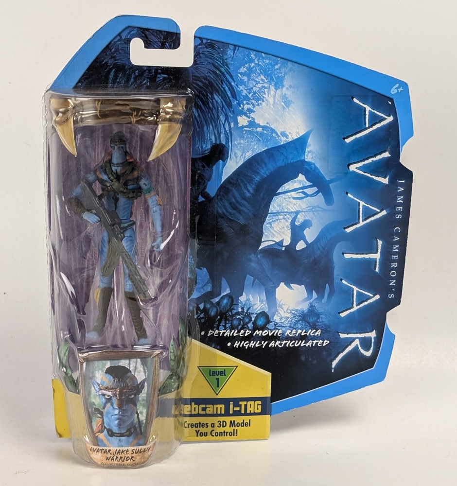 James Cameron’s 2009 Avatar Jake Sully Warrior In War Paint Head Dress 4”
