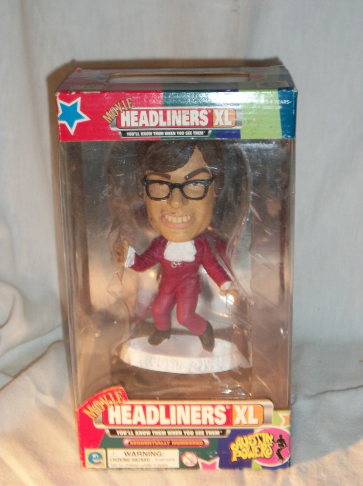 1999 Austin Powers Movie Headliners XL 1980-2001 New in the Original Box