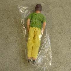 1970’s Tonka Winnebago Camper People Figure Mom/Female Yellow Pants Green Shirt